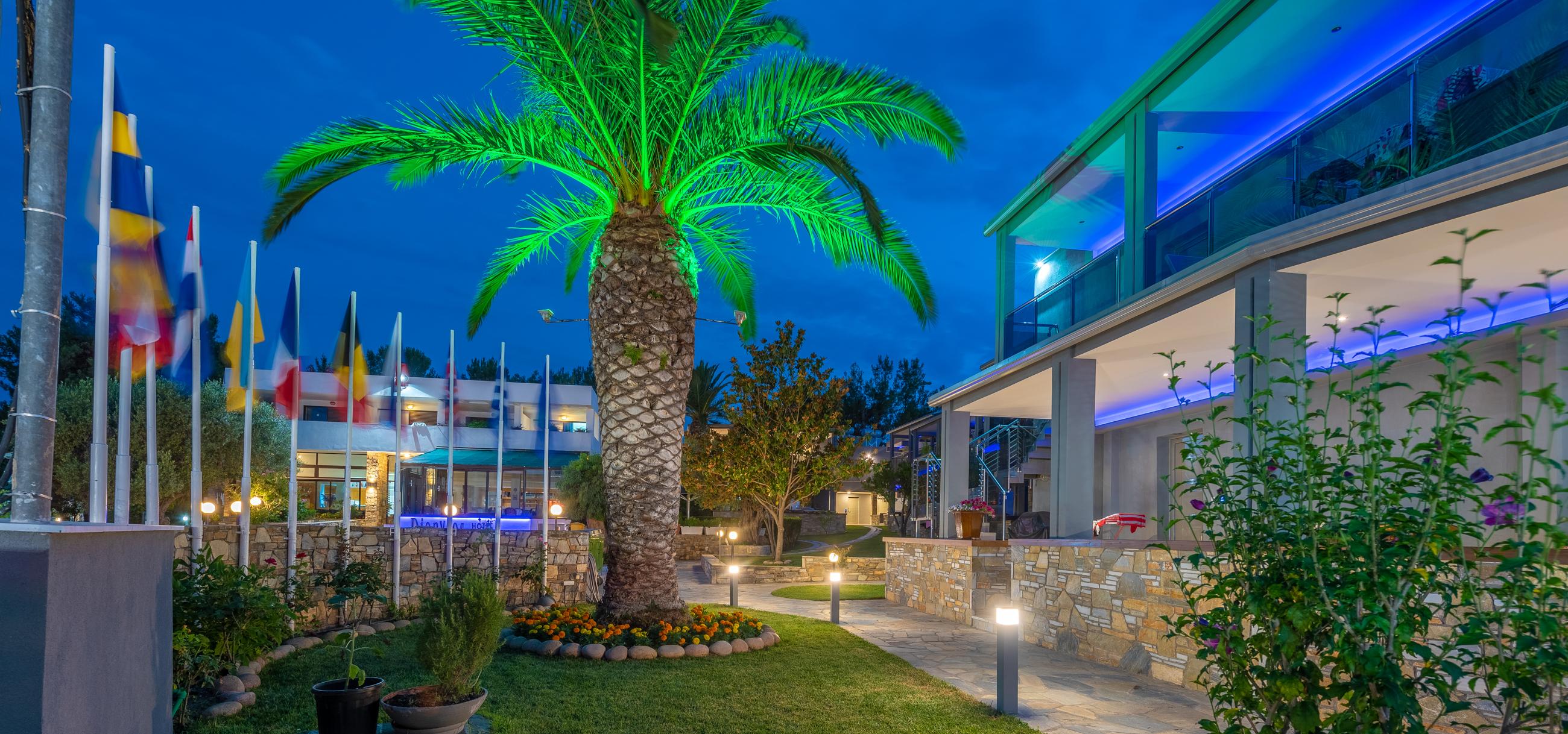 Dionysos Hotel & Suites Hanioti Exterior foto